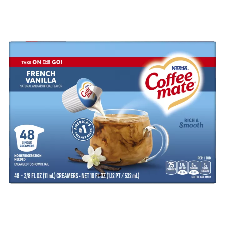 Coffee Mate French Vanilla Single Creamers