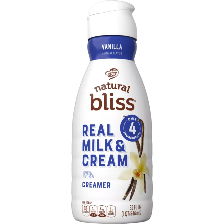 Natural Bliss Coffee Creamer Ingredients: Pure and Simple Delights