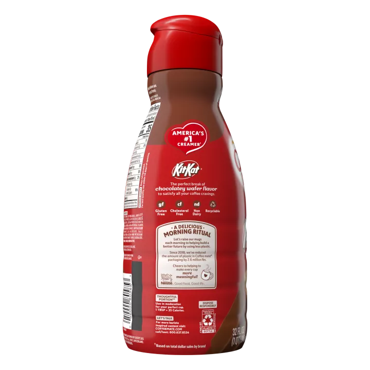 Kit Kat flavored Liquid Coffee Creamer