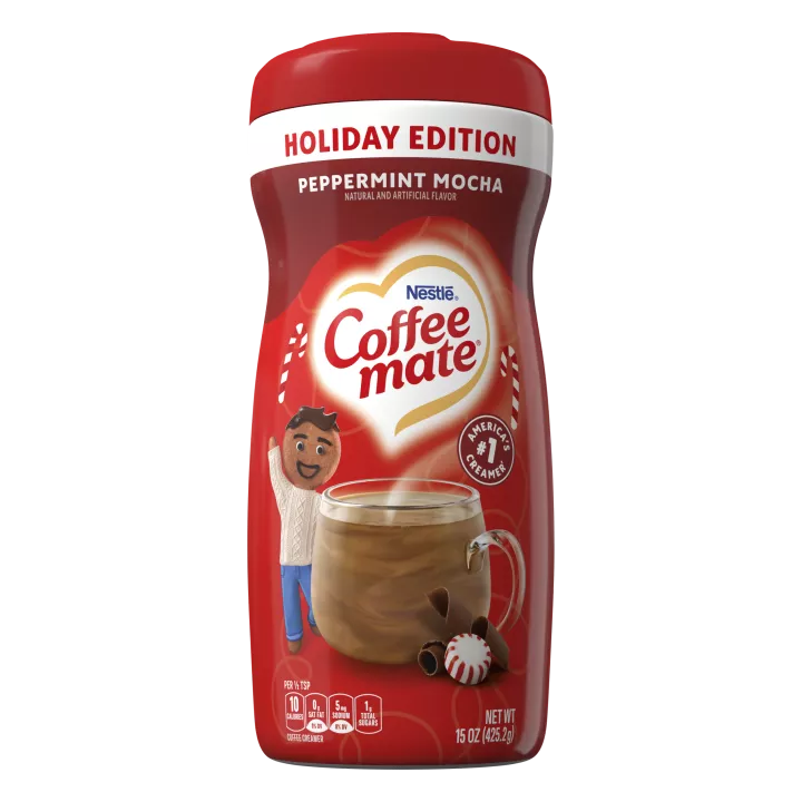 Peppermint Mocha Holiday Edition Coffee Creamer Powder