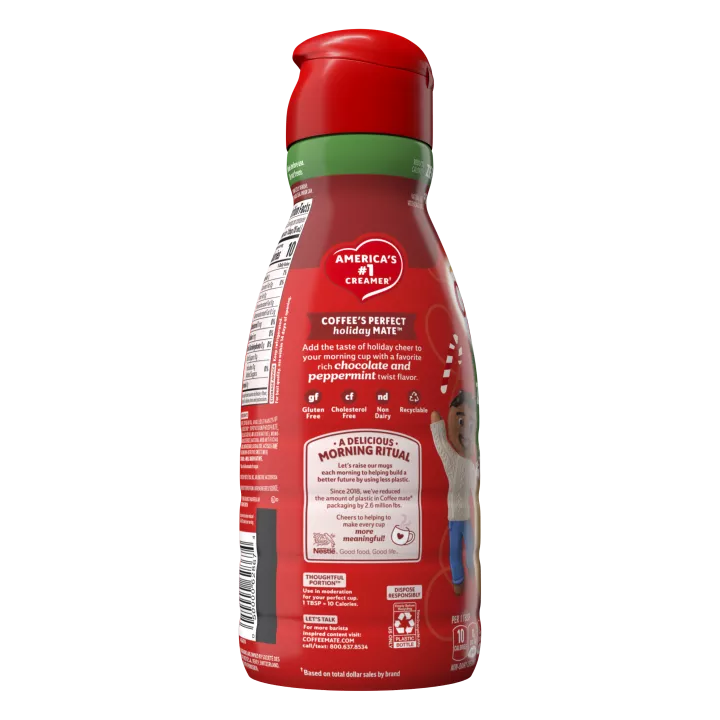 Zero Sugar Peppermint Mocha Liquid Coffee Creamer