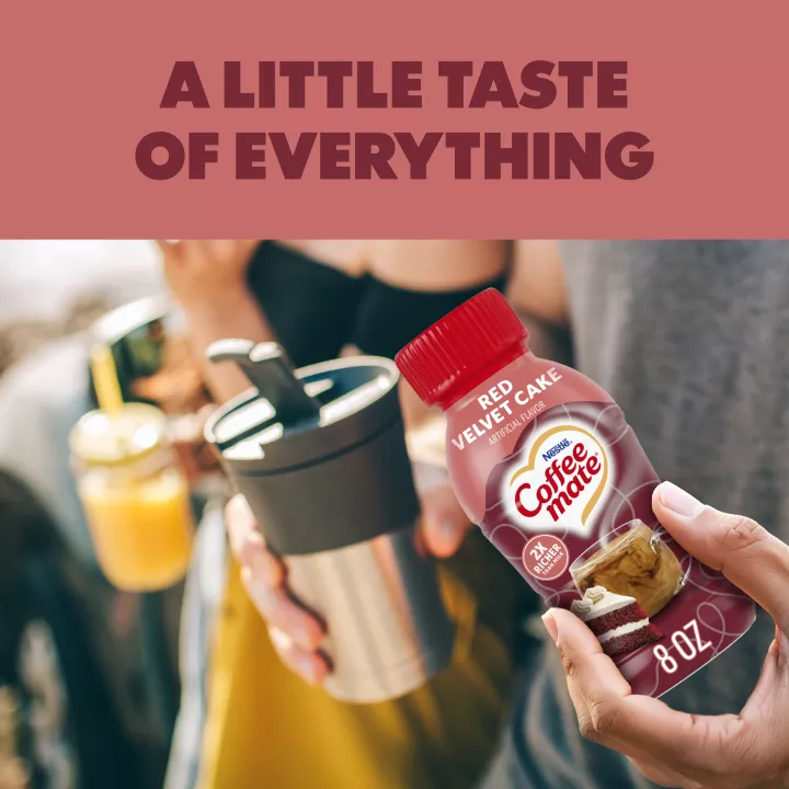 Red Velvet Cake Flavored Coffee Creamer