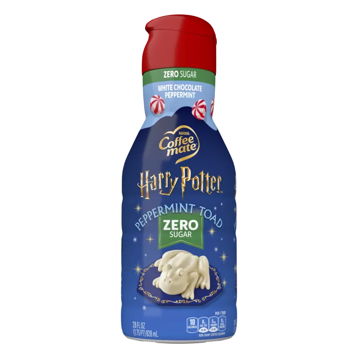 Harry Potter White Chocolate Peppermint Toad Zero Sugar Creamer