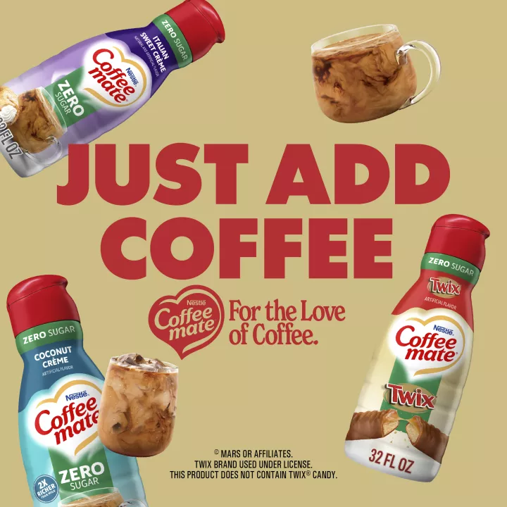 Zero Sugar Twix® Liquid Coffee Creamer
