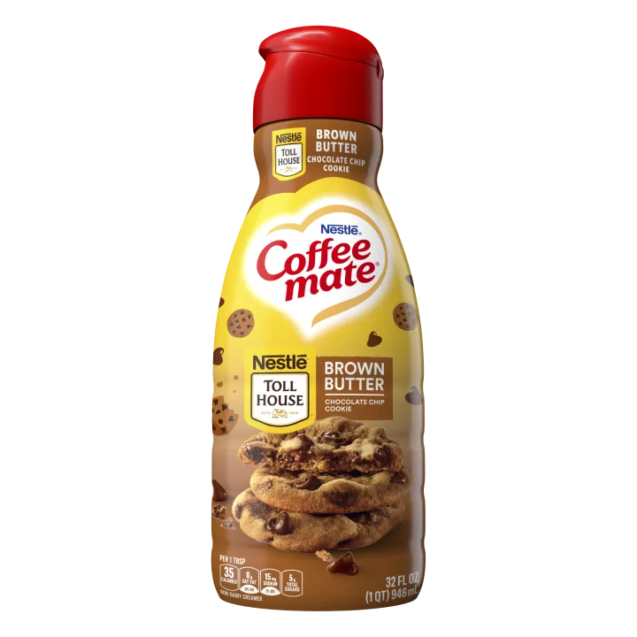 Toll House Brown Butter Chocolate Chip Cookie Liquid Coffee Creamer