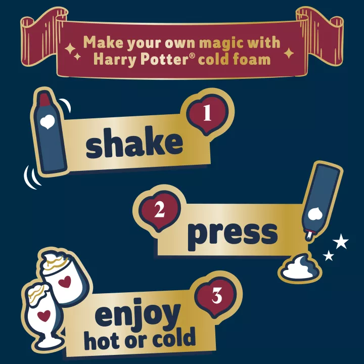 Harry Potter Butterbeer Cold Foam Creamer