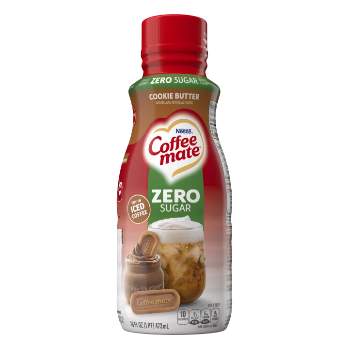 Zero Sugar Cookie Butter Liquid Creamer