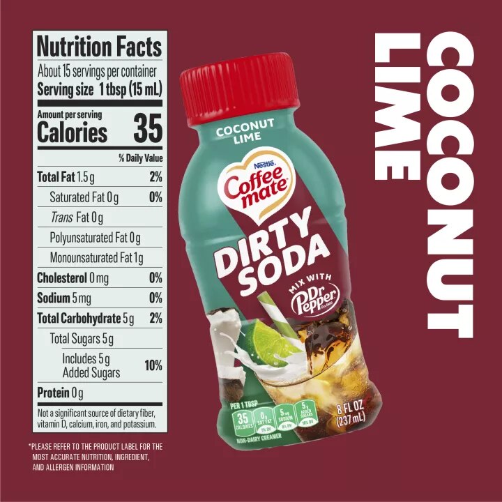 Dirty Soda Coconut Lime