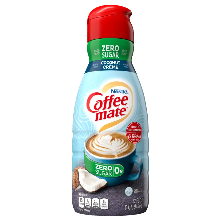 Zero Sugar Coconut Crème Coffee Creamer | Official COFFEE MATE®