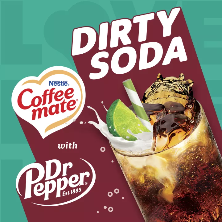 Coconut Lime Flavored Dirty Soda Creamer