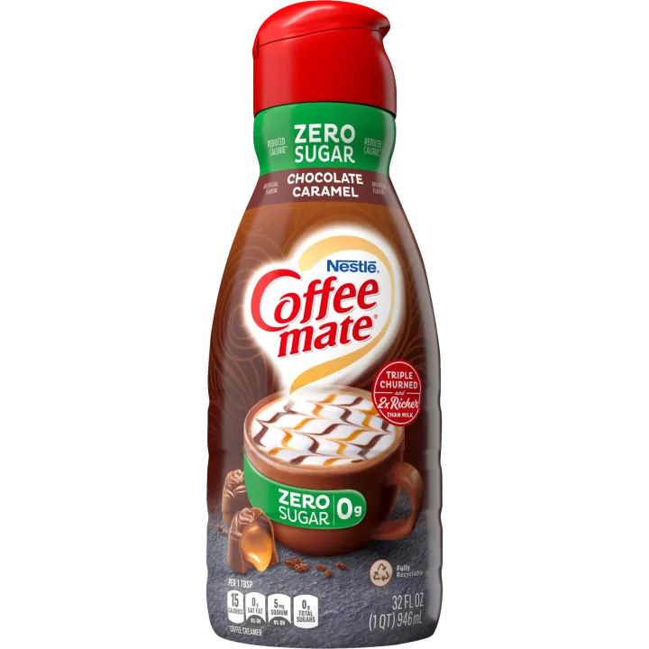 Zero Sugar Chocolate Caramel Liquid Coffee Creamer | GoodNes