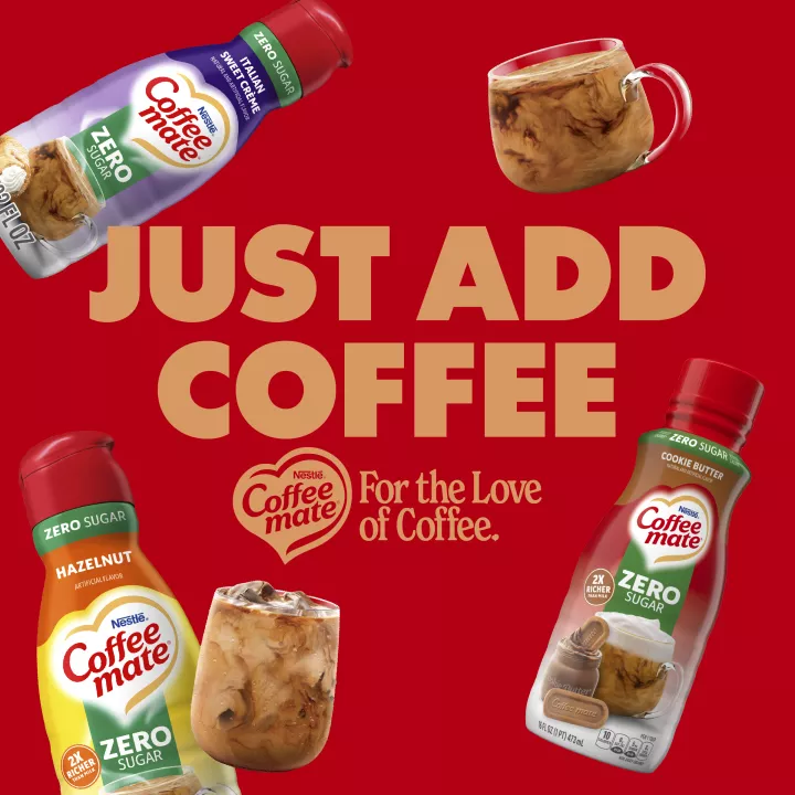 Zero Sugar Cookie Butter Liquid Creamer