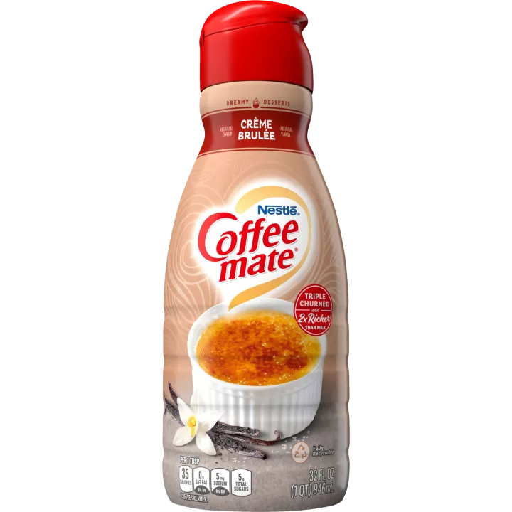 Crème Brulee Flavored Coffee Creamer 32 oz. | Official COFFEE ...