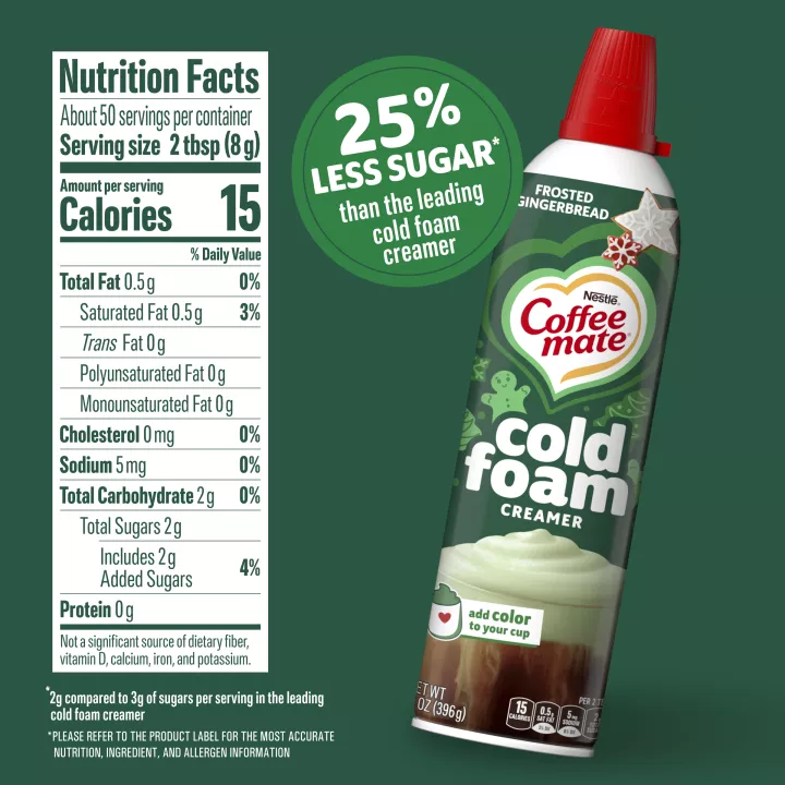 Frosted Gingerbread Cold Foam Creamer