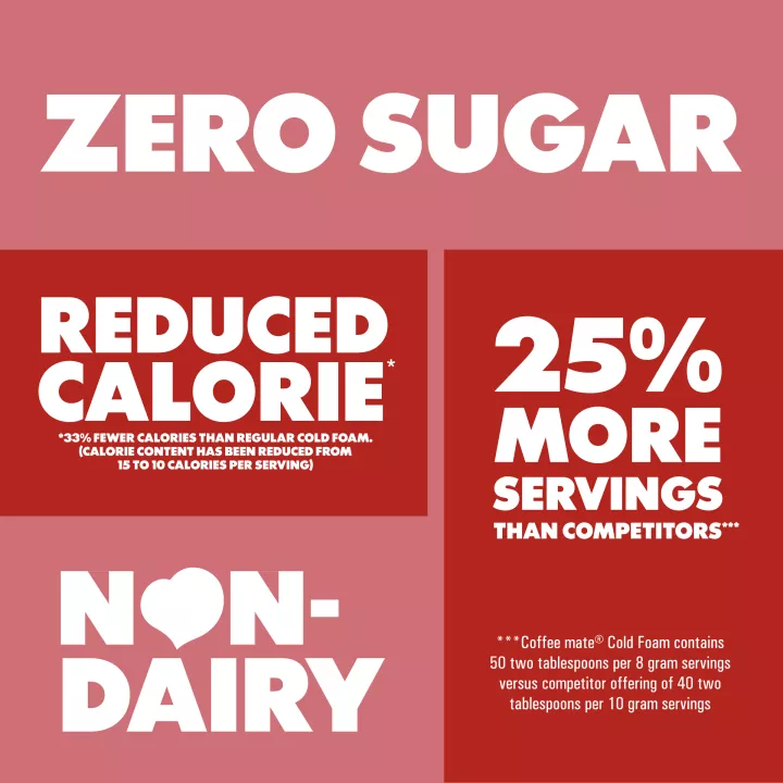 Zero Sugar Cold Foam Creamer