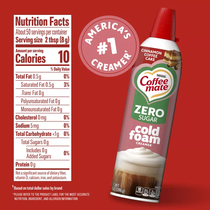 Zero Sugar Cold Foam Creamer