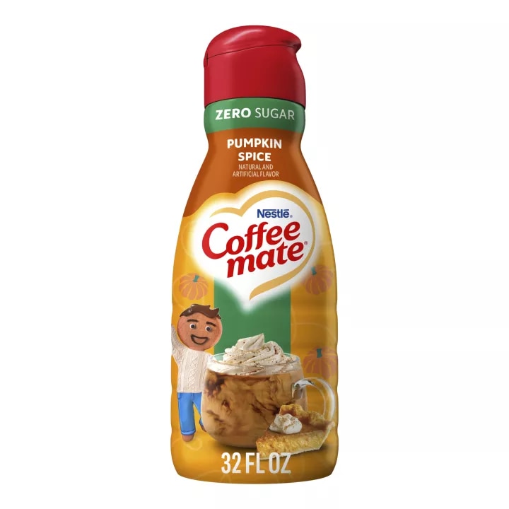 Zero Sugar Pumpkin Spice Coffee Creamer 32 fl oz. | Official