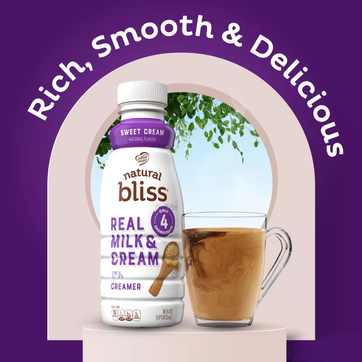 Sweet Cream Natural Creamer 16 fl. oz. | Official natural bliss®