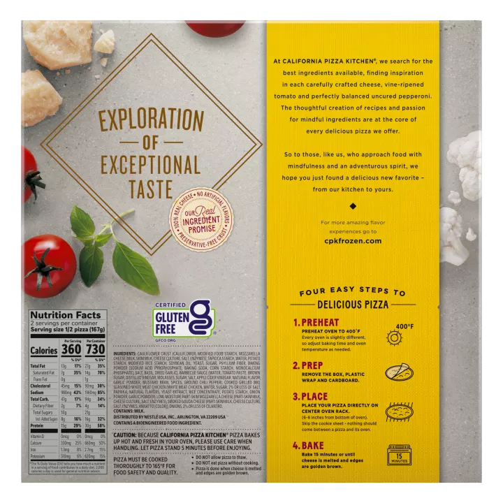 BBQ Recipe Chicken Pizza