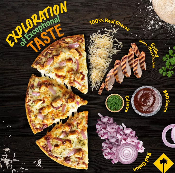 BBQ Recipe Chicken Pizza