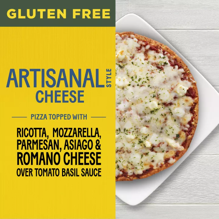 Cauliflower Crust Artisanal Style Cheese Frozen Pizza