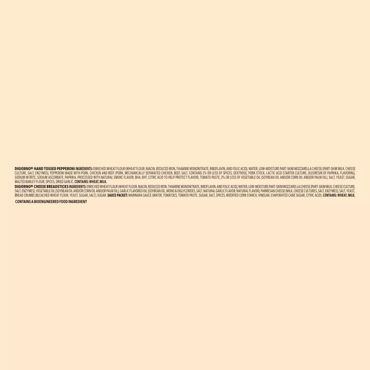 Hand-Tossed Pepperoni Pizza and Breadsticks Combo | Official DIGIORNO®