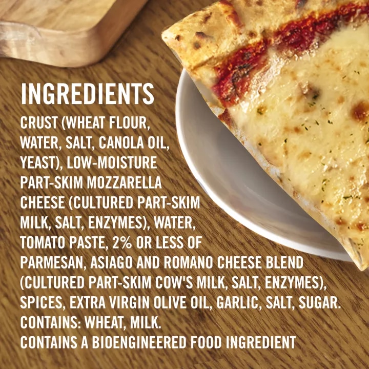 Four Cheese Wood Fired Style Crust Pizza