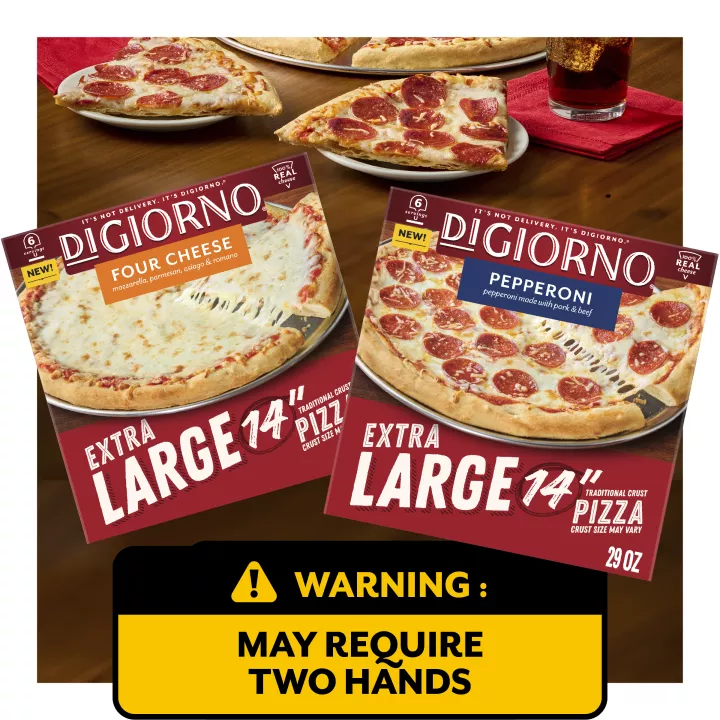 Extra Large Pepperoni Pizza