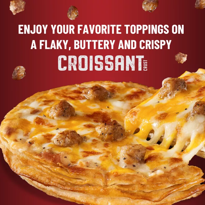 Pizza Personal Sausage & Gravy Breakfast Croissant