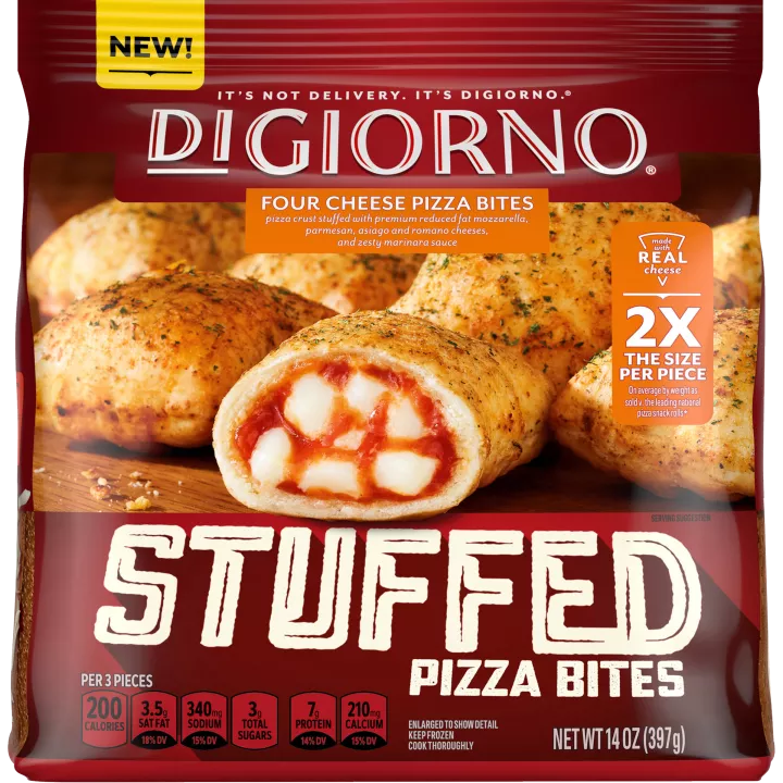 Four Cheese Stuffed Frozen Pizza Bites | Official DIGIORNO®