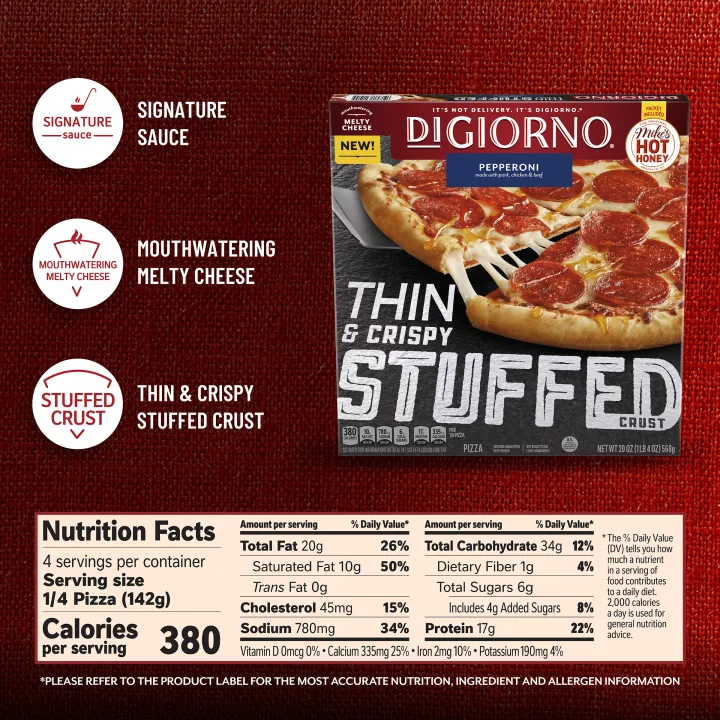 Pizza de Pepperoni con Mike's Hot Honey