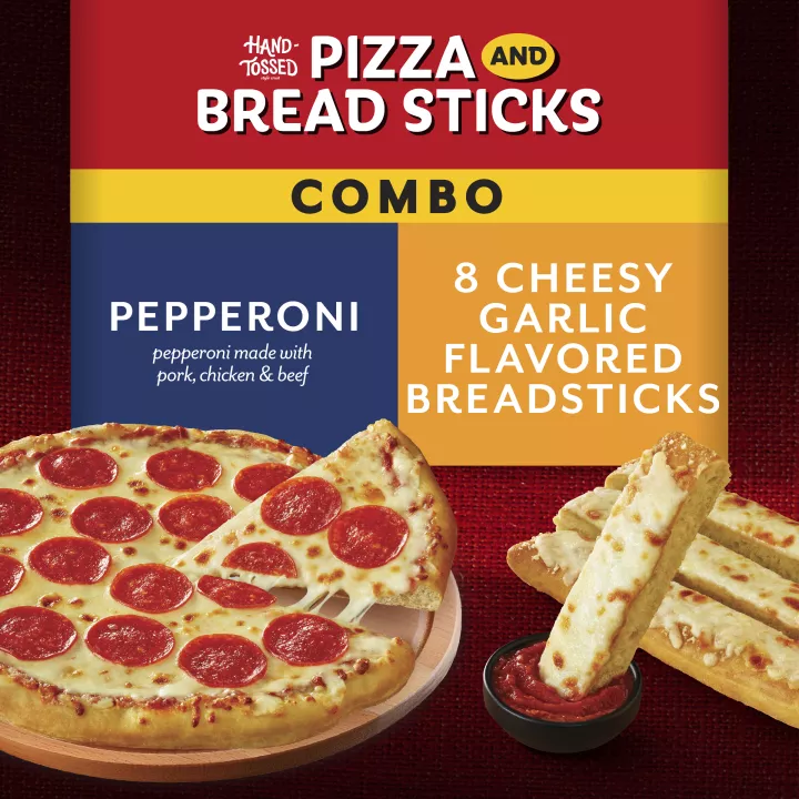 Hand-Tossed Pepperoni Pizza and Breadsticks Combo | Official DIGIORNO®