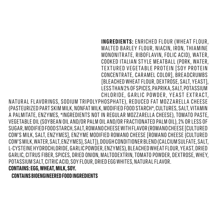 Italian Style Meatballs & Mozzarella