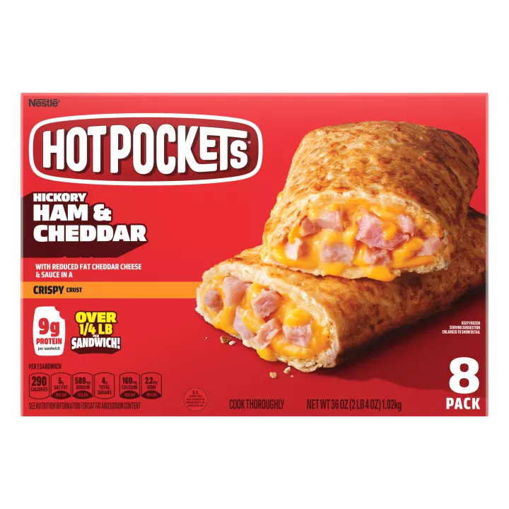 Hickory Ham and Cheddar Crispy Crust