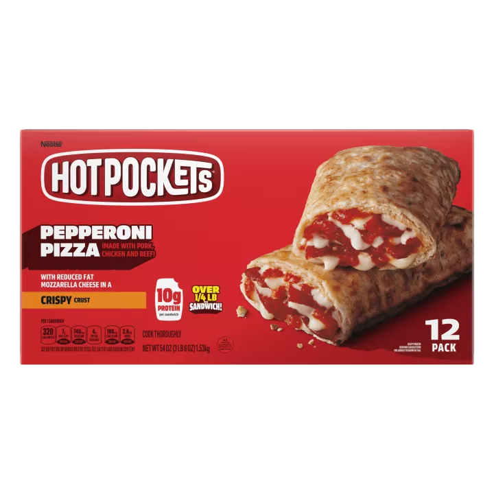 Pepperoni Pizza Crispy Crust