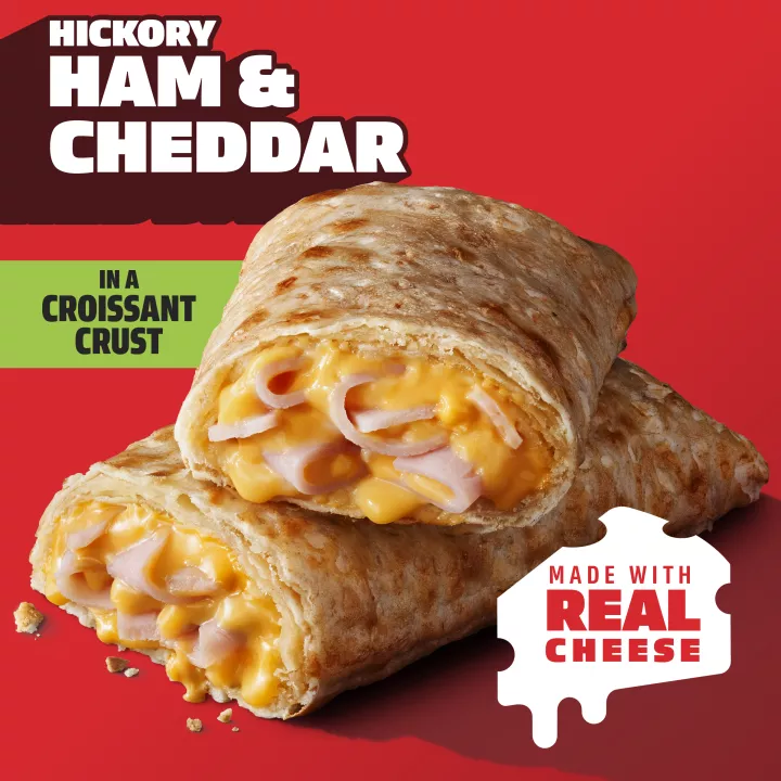 Hickory Ham and Cheddar Croissant Crust