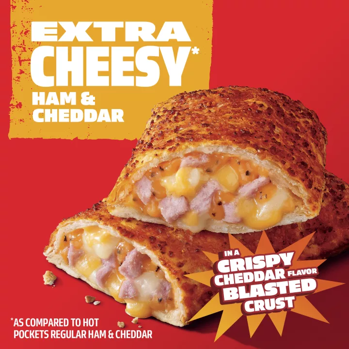 Extra Cheesy Cheddar Blasted Ham and Cheddar