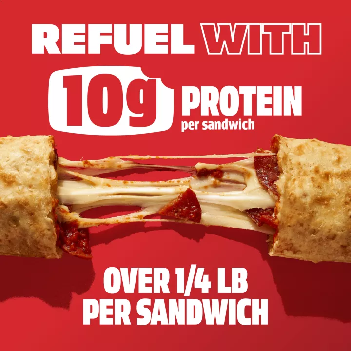 Pepperoni Pizza Italian Style Seasoned Crust