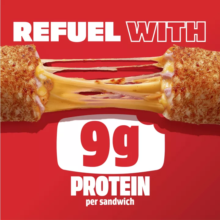 Extra Cheesy Cheddar Blasted Ham and Cheddar