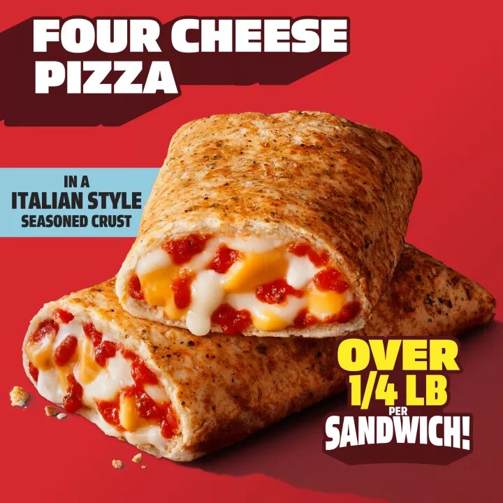 Four Cheese Pizza 17oz | Official HOT POCKETS®