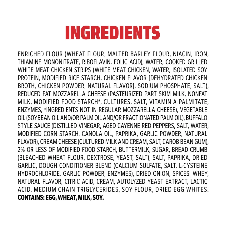 Ranch Lovers Buffalo Chicken