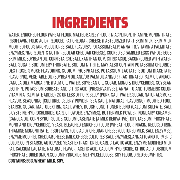 Bacon, Egg & Cheese Croissant Crust