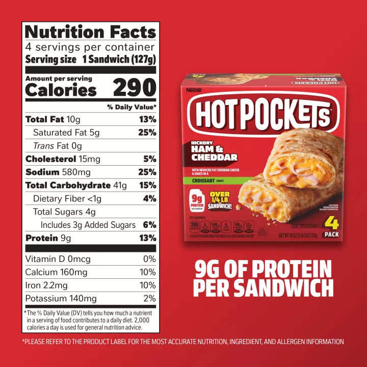 Hickory Ham and Cheddar Croissant Crust