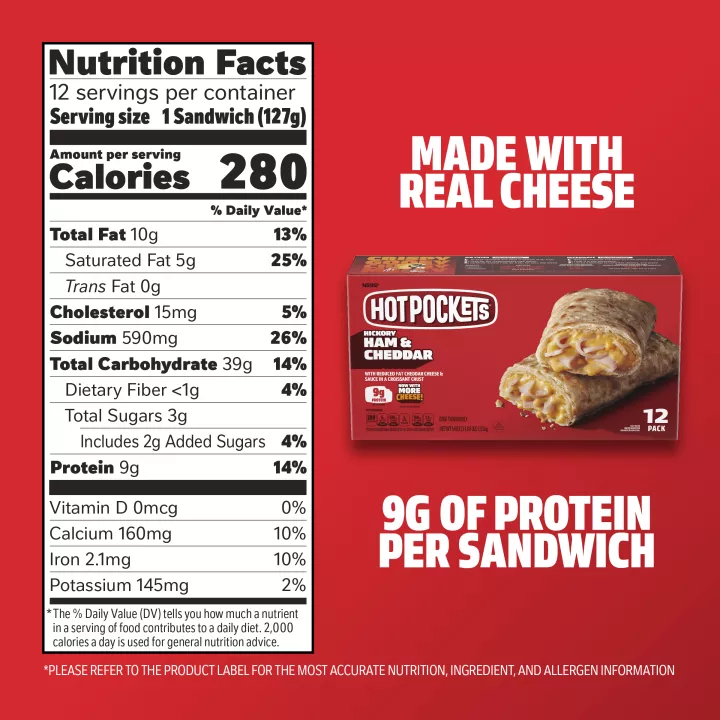 Hickory Ham and Cheddar Croissant Crust