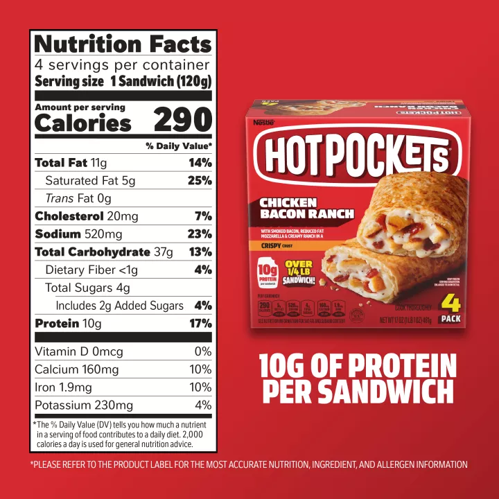 Chicken Bacon Ranch Crispy Crust