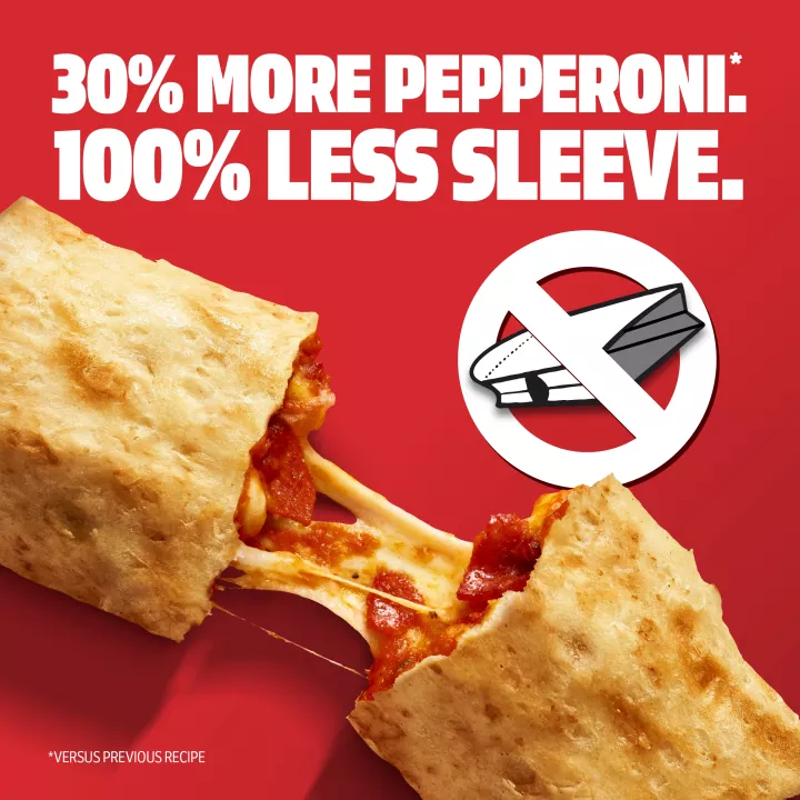 Pepperoni Pizza Crispy Crust