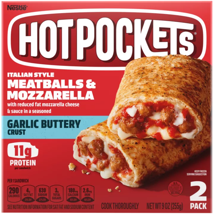 Hot Pockets Subs Stuffed Sandwiches, Pepperoni Pizza