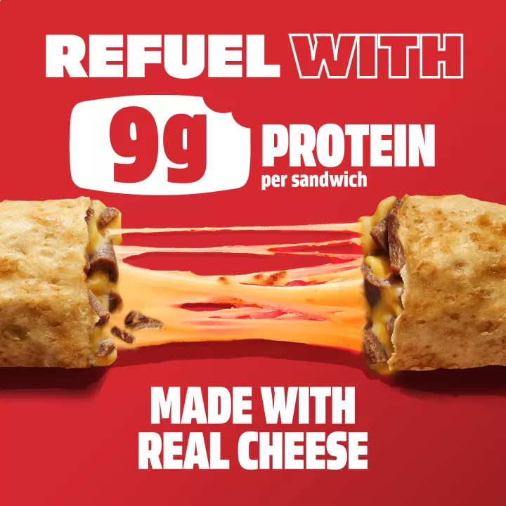 Steak and Cheddar Crispy Crust