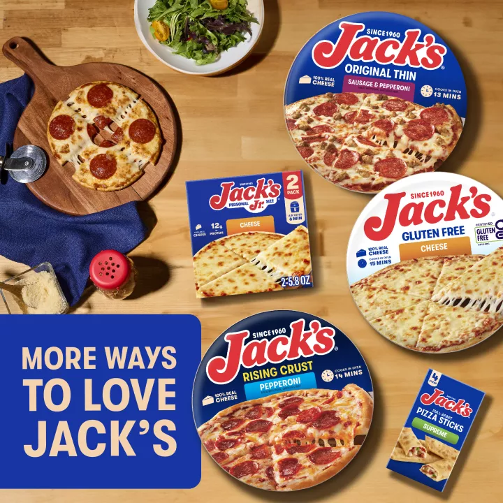 Jack's Jr. Thin Crust Cheese Personal Pizza