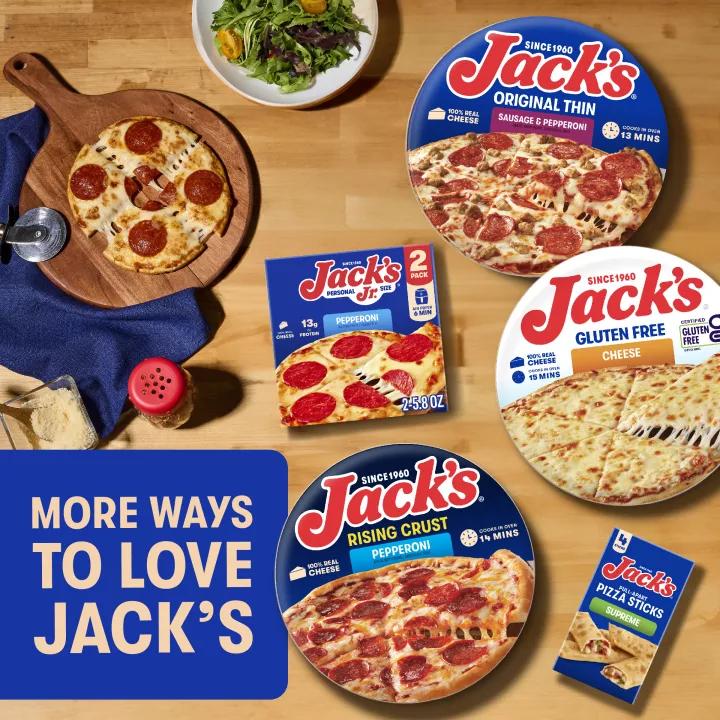 Jack's Jr. Thin Crust Pepperoni Personal Pizza